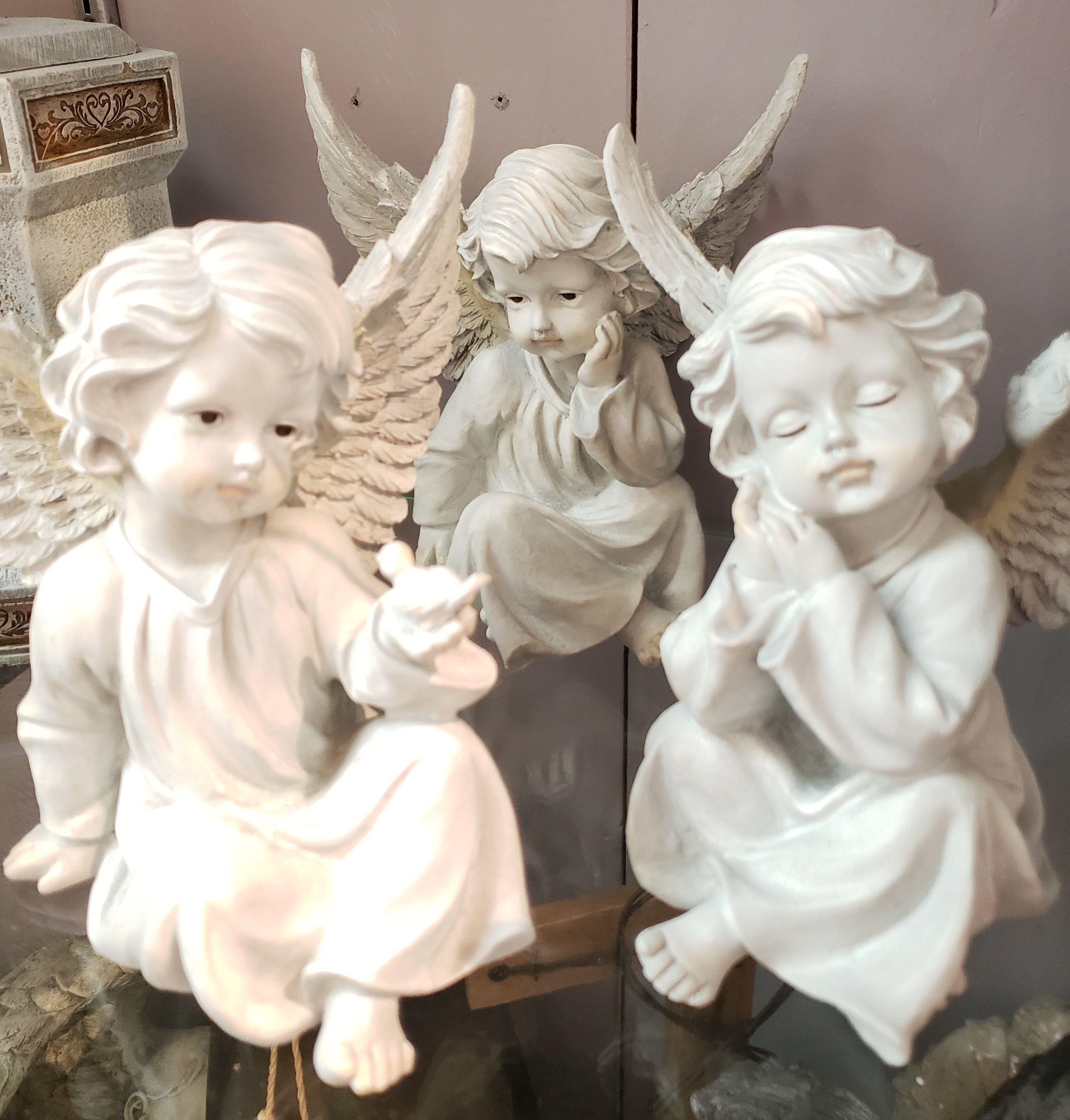 Medium Cherub Statue